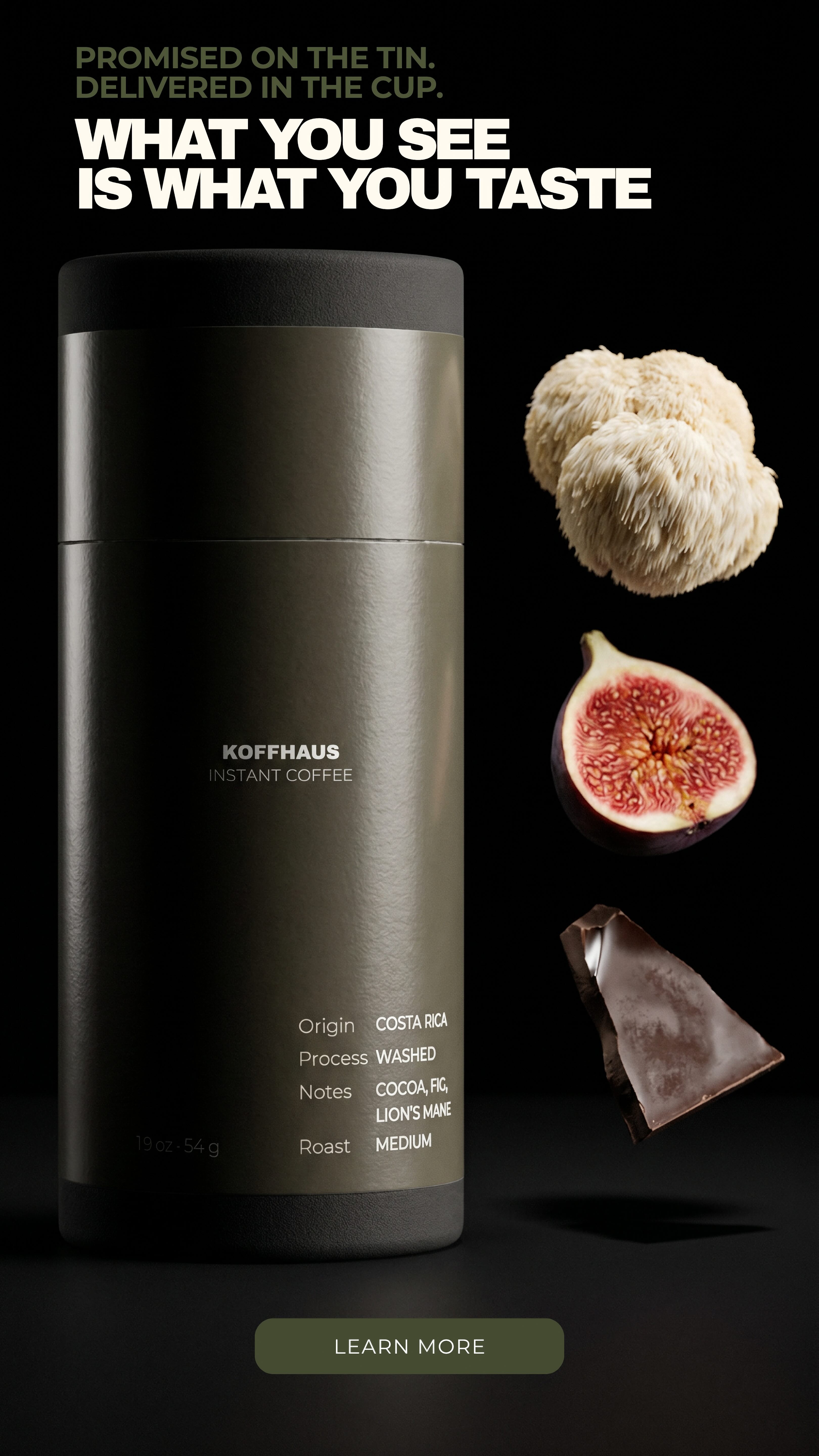 Koffhaus AD 03 — What you see is what you taste